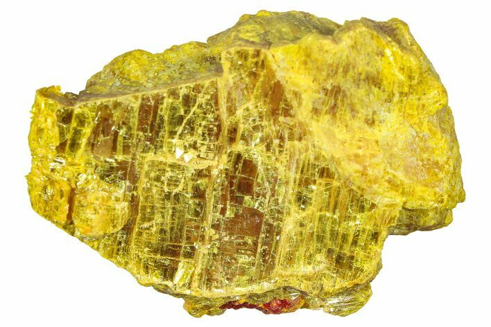 Vibrant Yellow-Orange Orpiment with Realgar - Russia #374917
